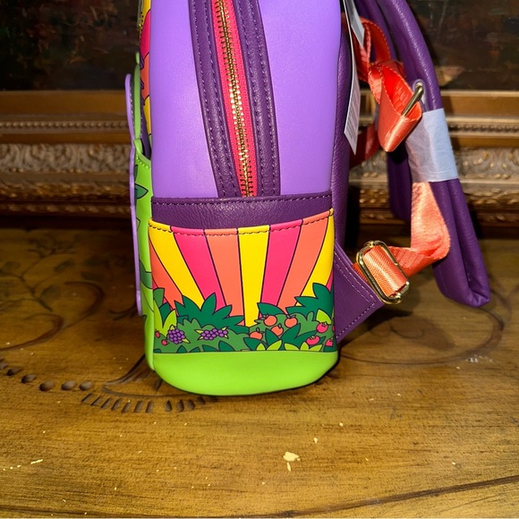 Disney Parks Backpack Loungefly 2024 Epcot Food & Wine Festival Chef Figment NWT - Picture 13 of 17